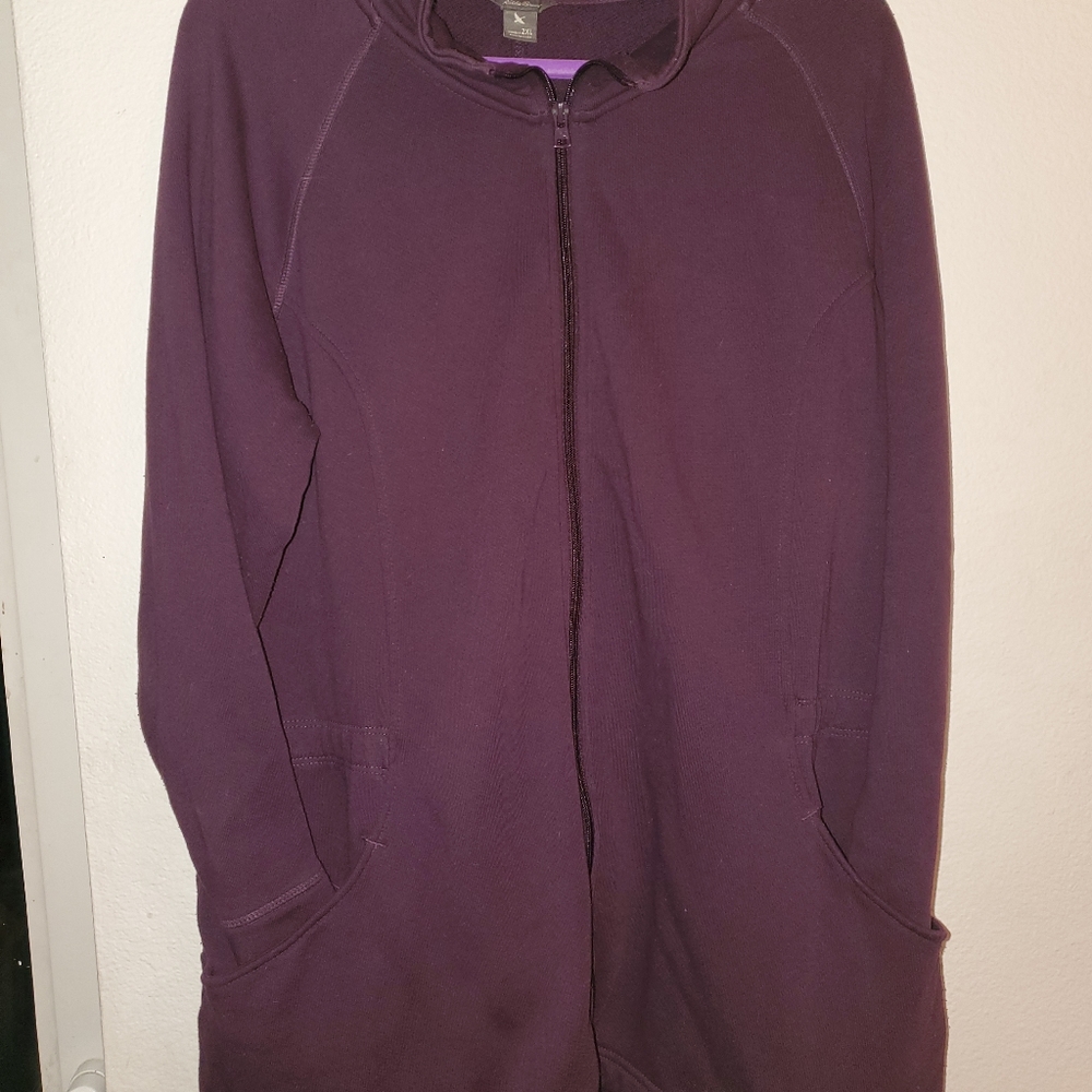Women's Eddie Bauer fullzip sweater